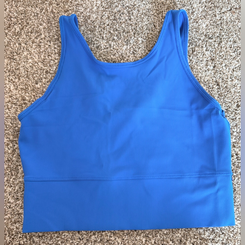 Lululemon Athletica Power Pivot Ribbed Tank